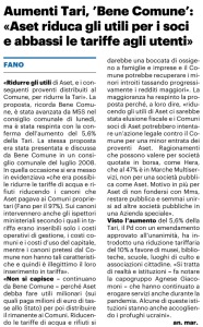 Tariffe e utili